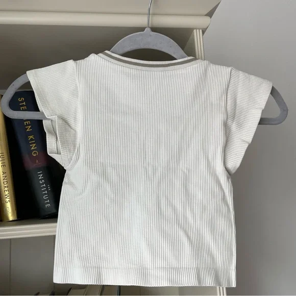 Out From Under Ribbed Crop Tee - Picture 5 of 6